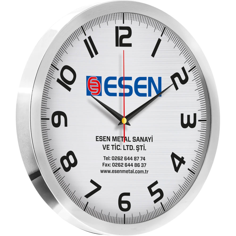 V30-940-B Metal Wall Clock