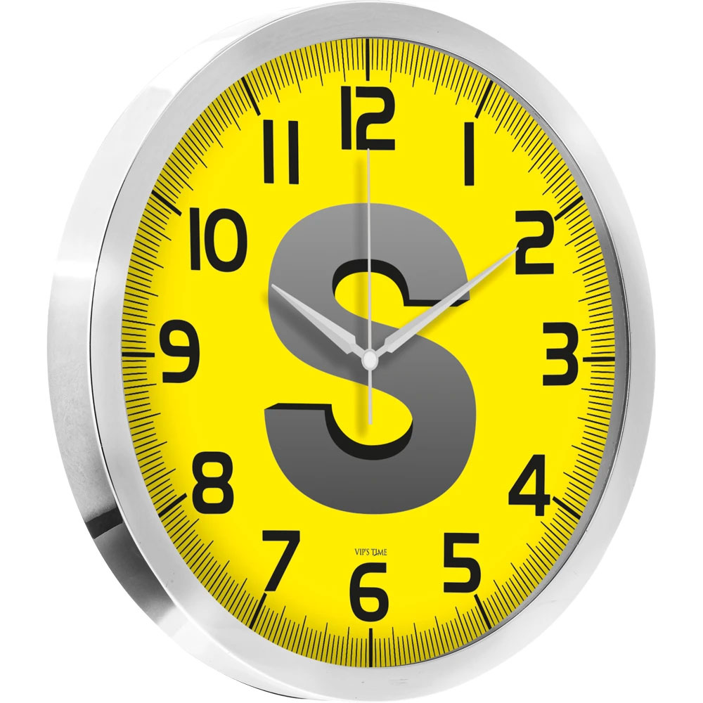 V30-940-B Metal Wall Clock