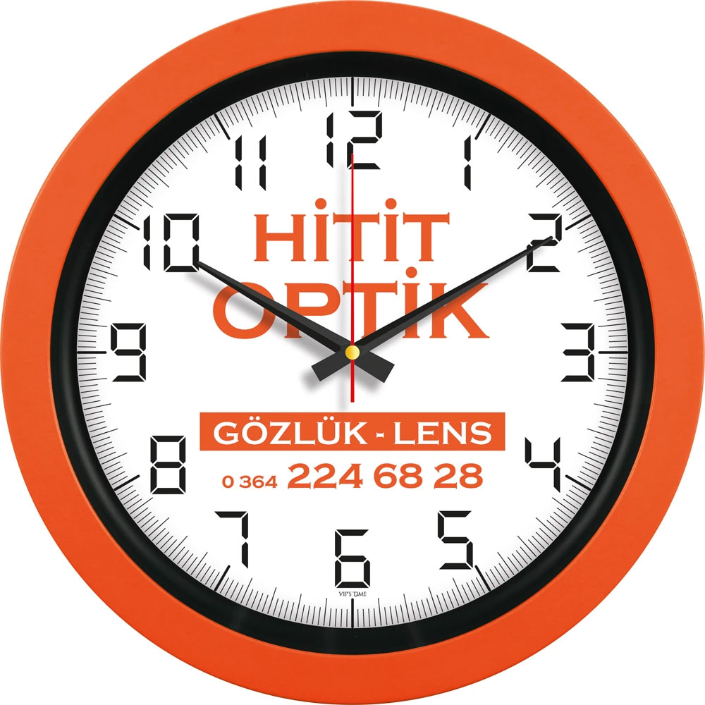 V30-546-T Plastik Duvar Saati