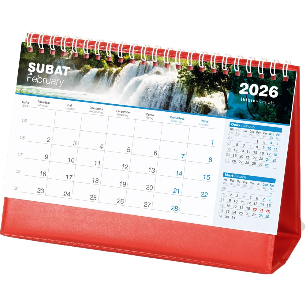 AMT-04-BK Waterval Bureaukalender