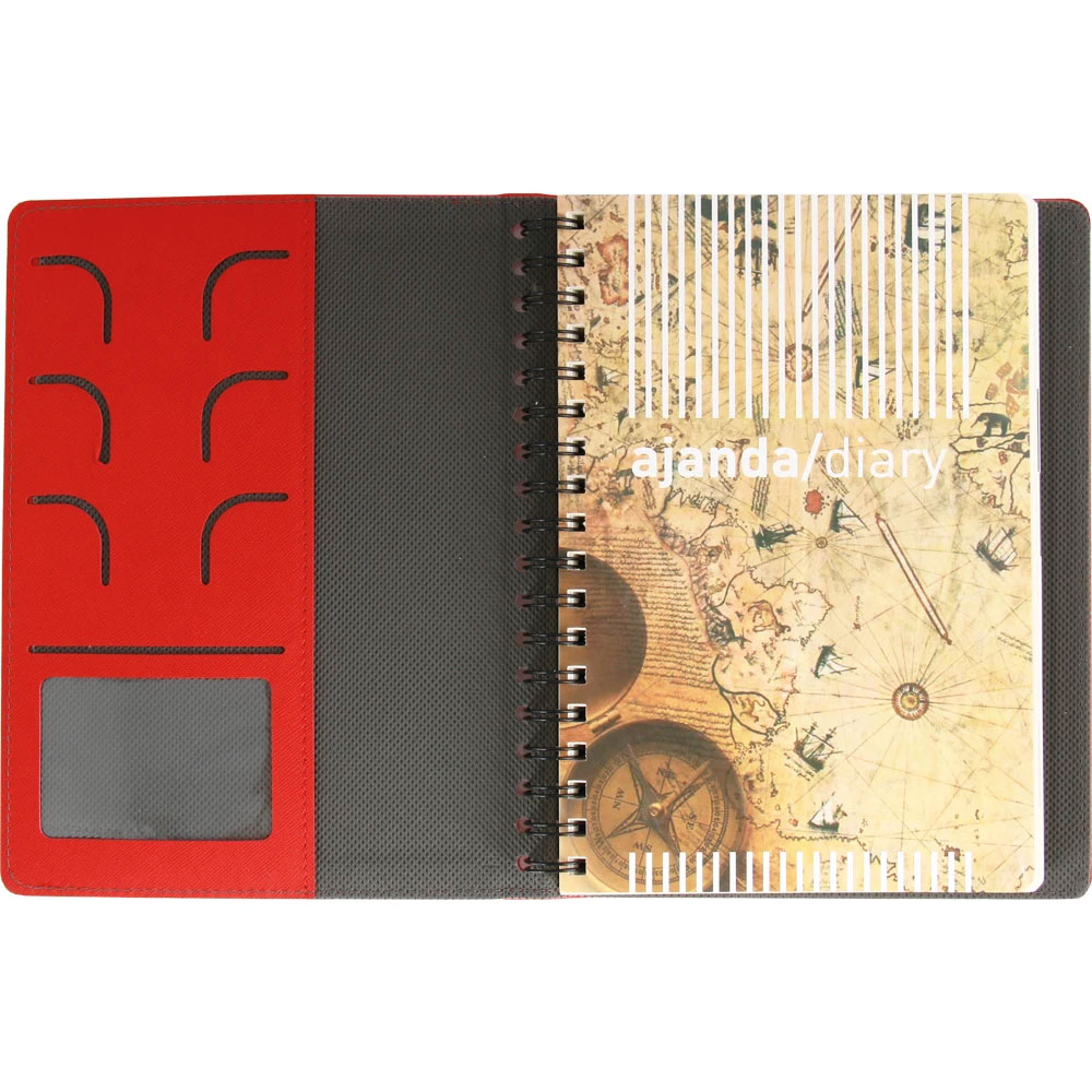 Hereke-L Secret Spiral Daily Planner