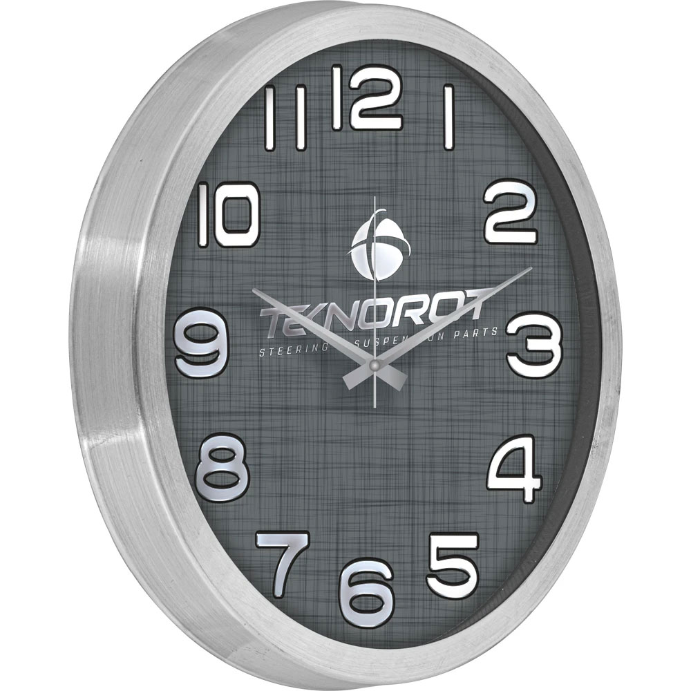 V30-990-BMZ Aluminum Wall Clock