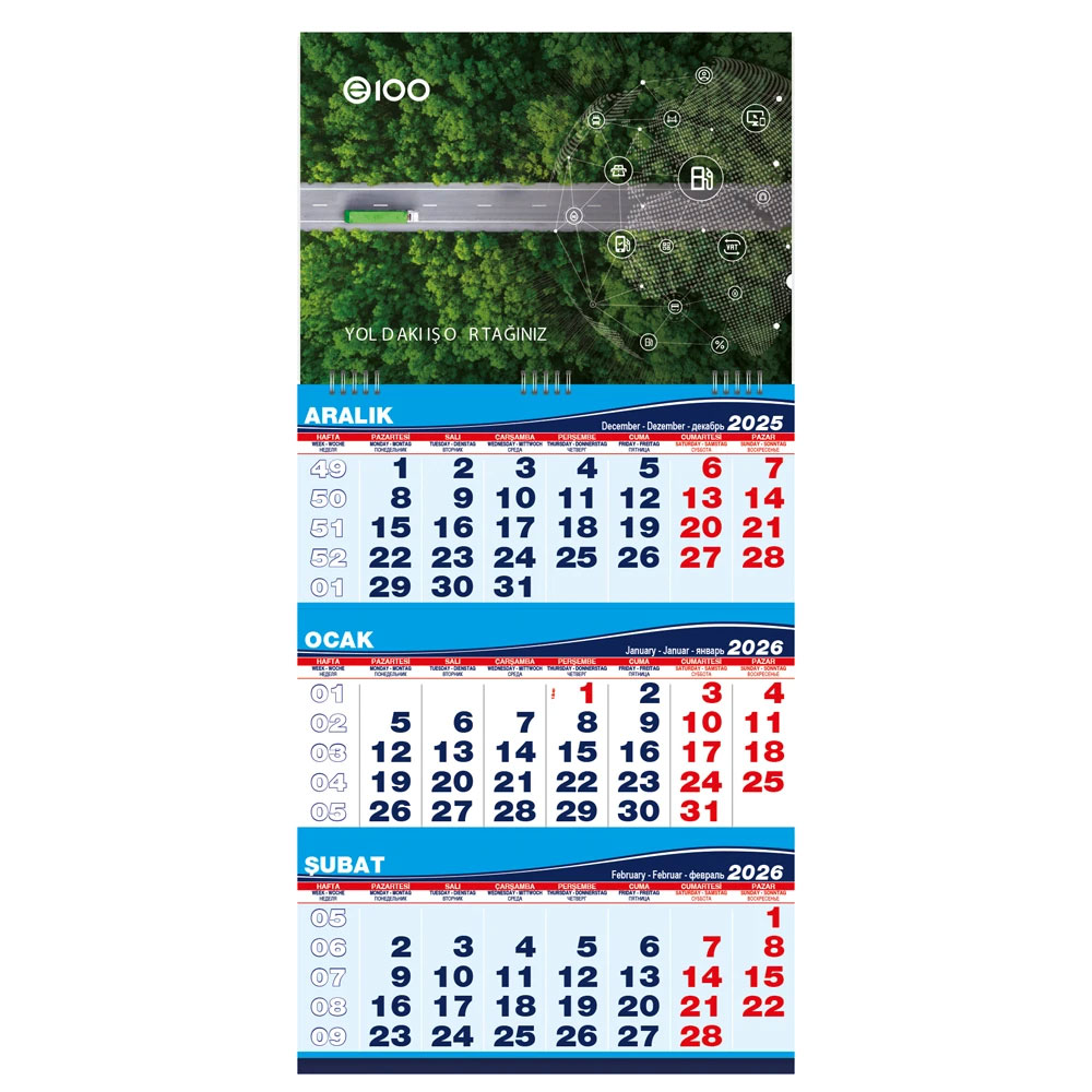 GMC-05 Medium Size Sailor Calendar