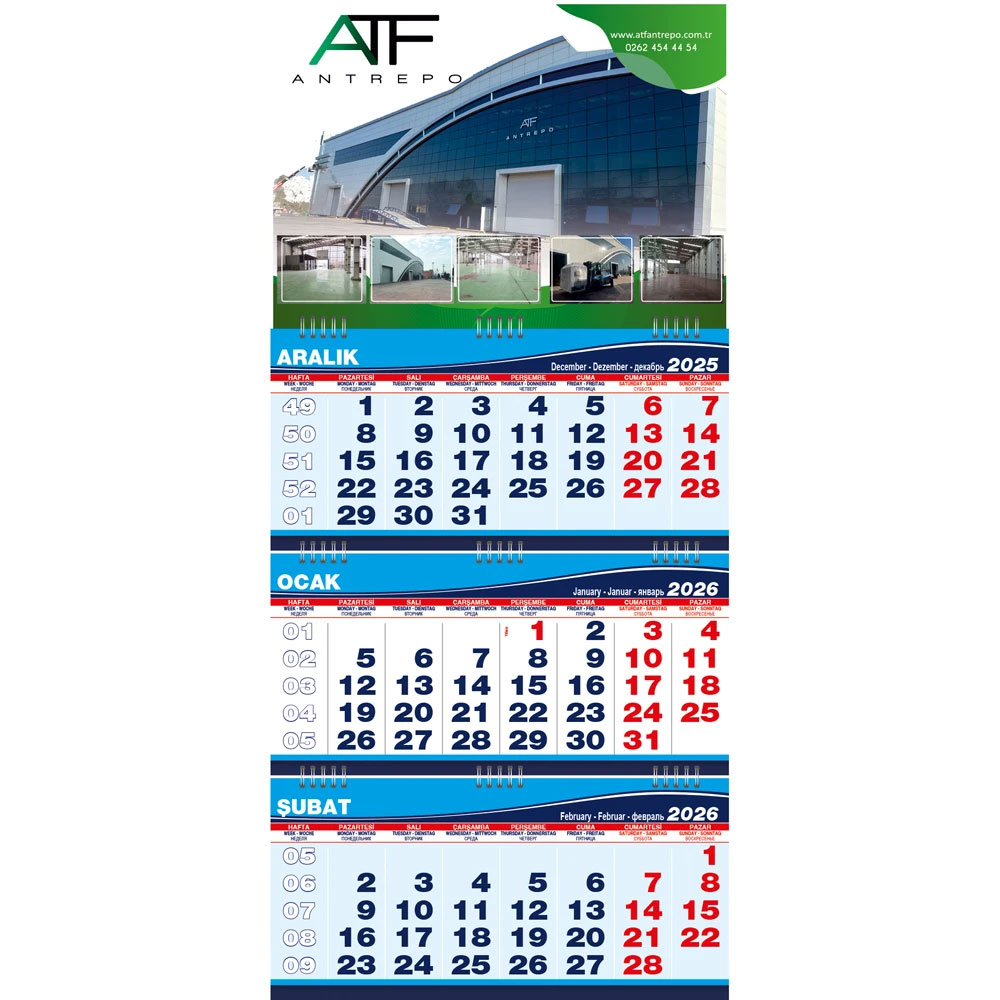 GMC-06 Medium Size Mariner Calendar