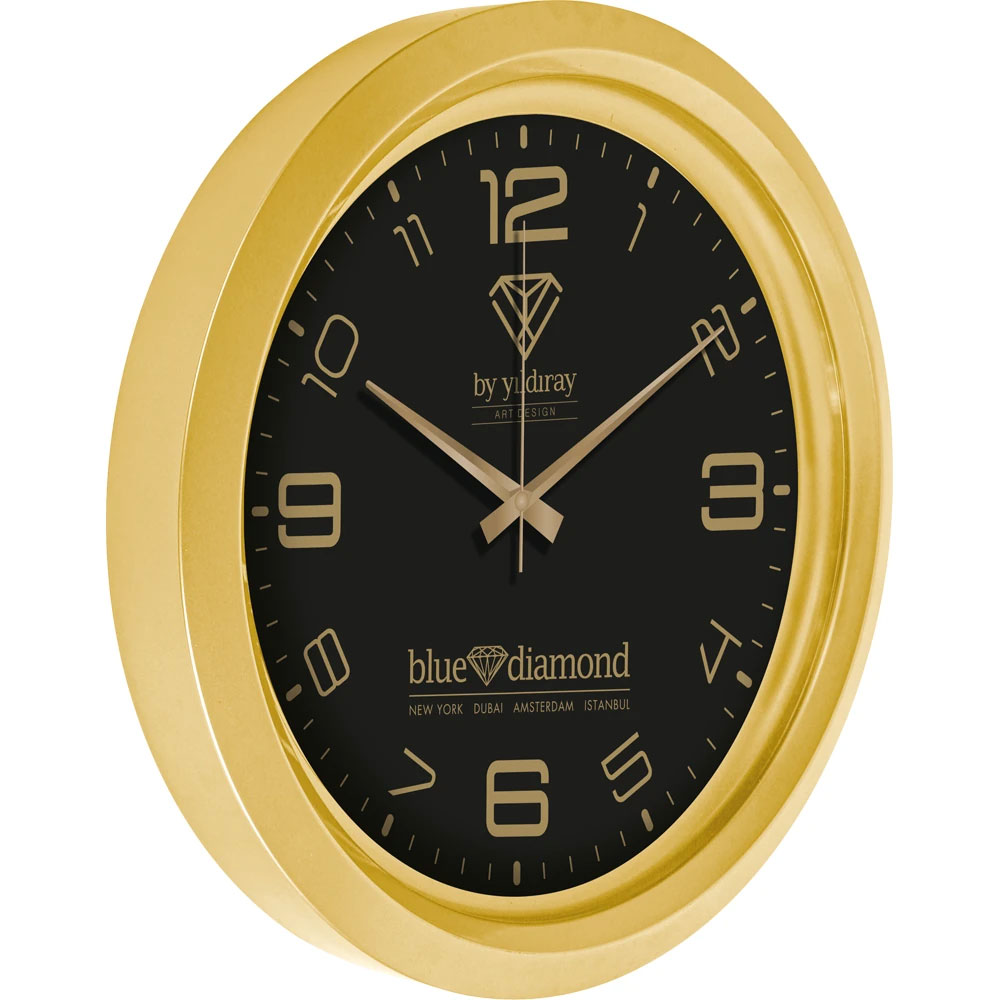 V30-742-A Metalized Wall Clock