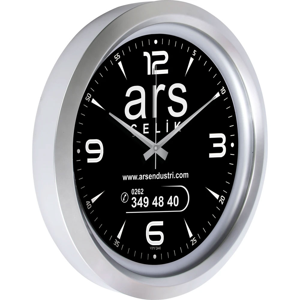 V30-743-G Metalized Wall Clock