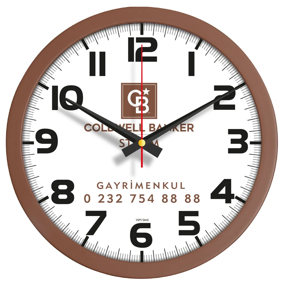 V30-333-KH Plastic Wall Clock