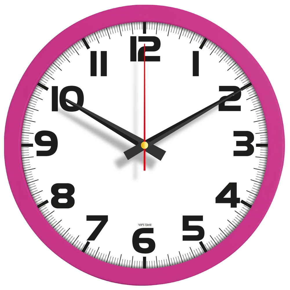 V30-334-FSY Plastic Wall Clock