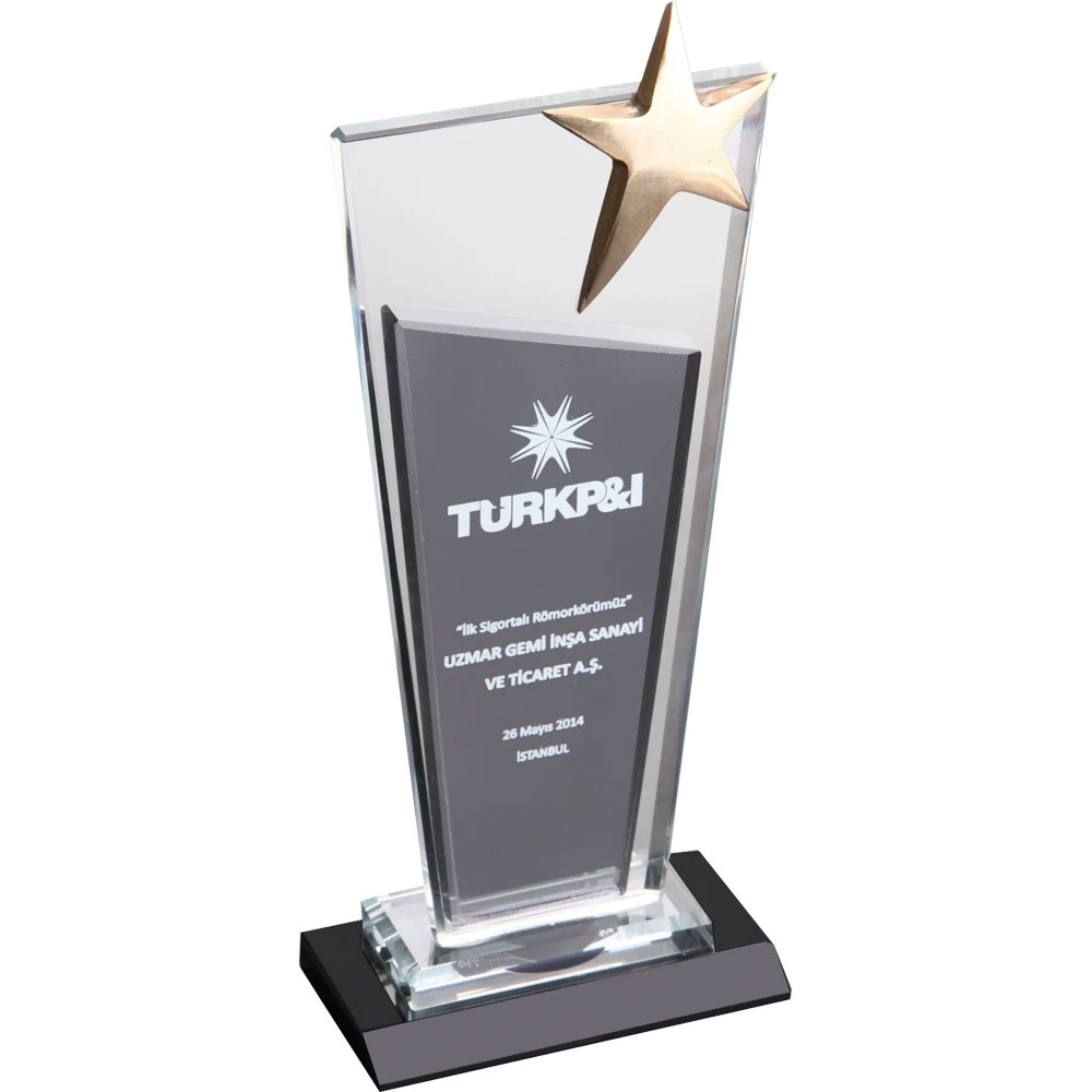 EKT-215 Crystal Plaque