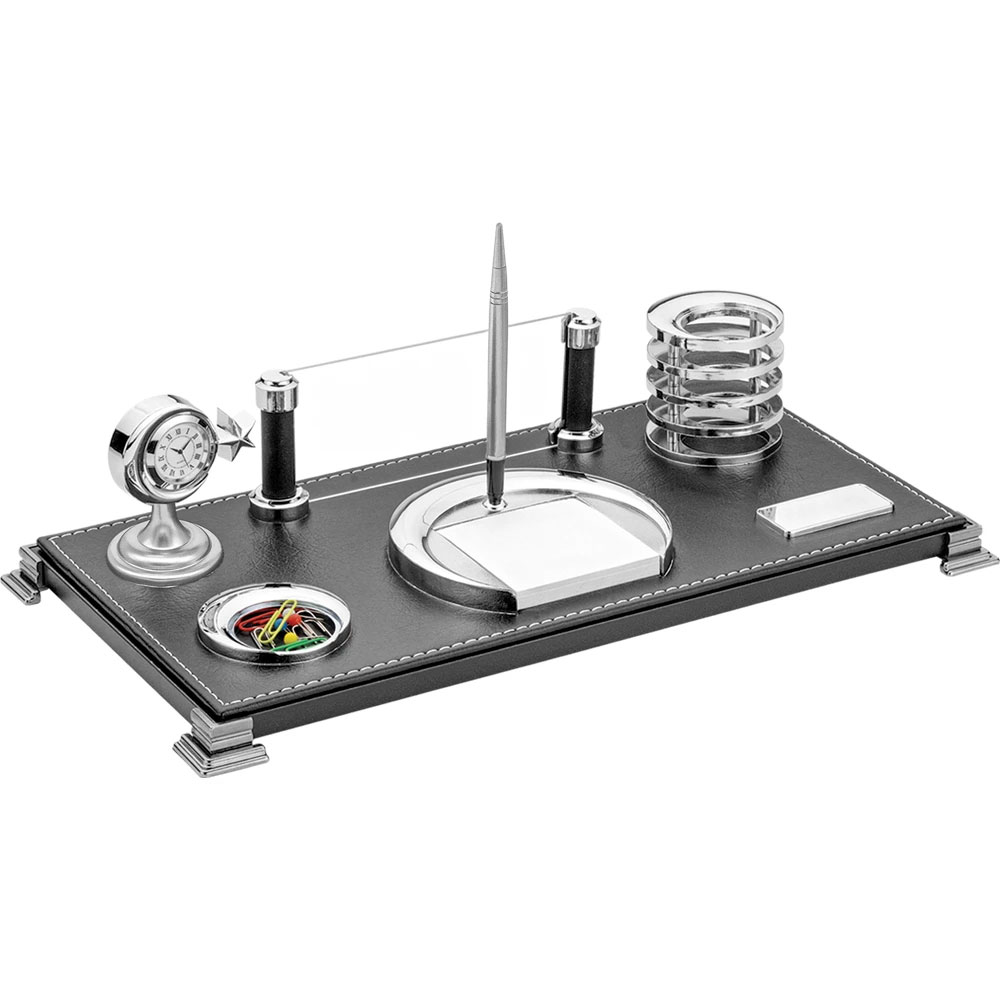 0071 Hilal-S Leather Desk Set