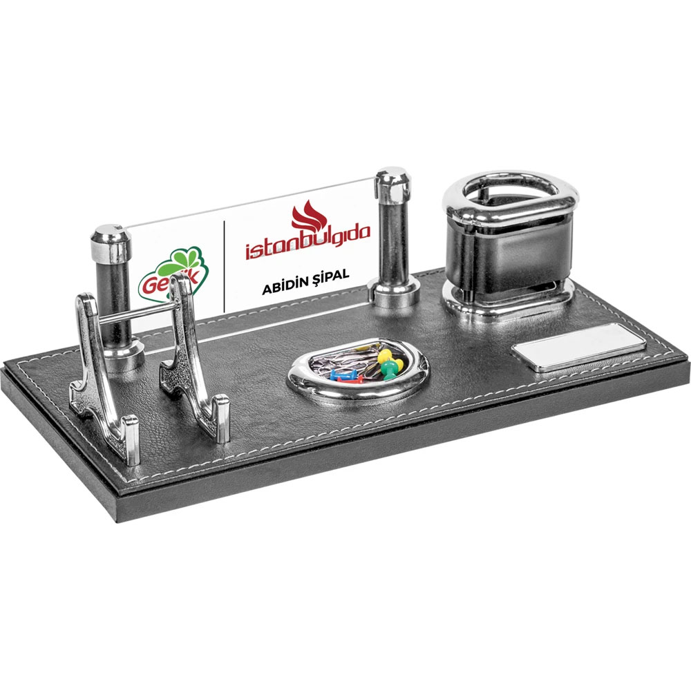 0061 Bilge Leather Desk Set