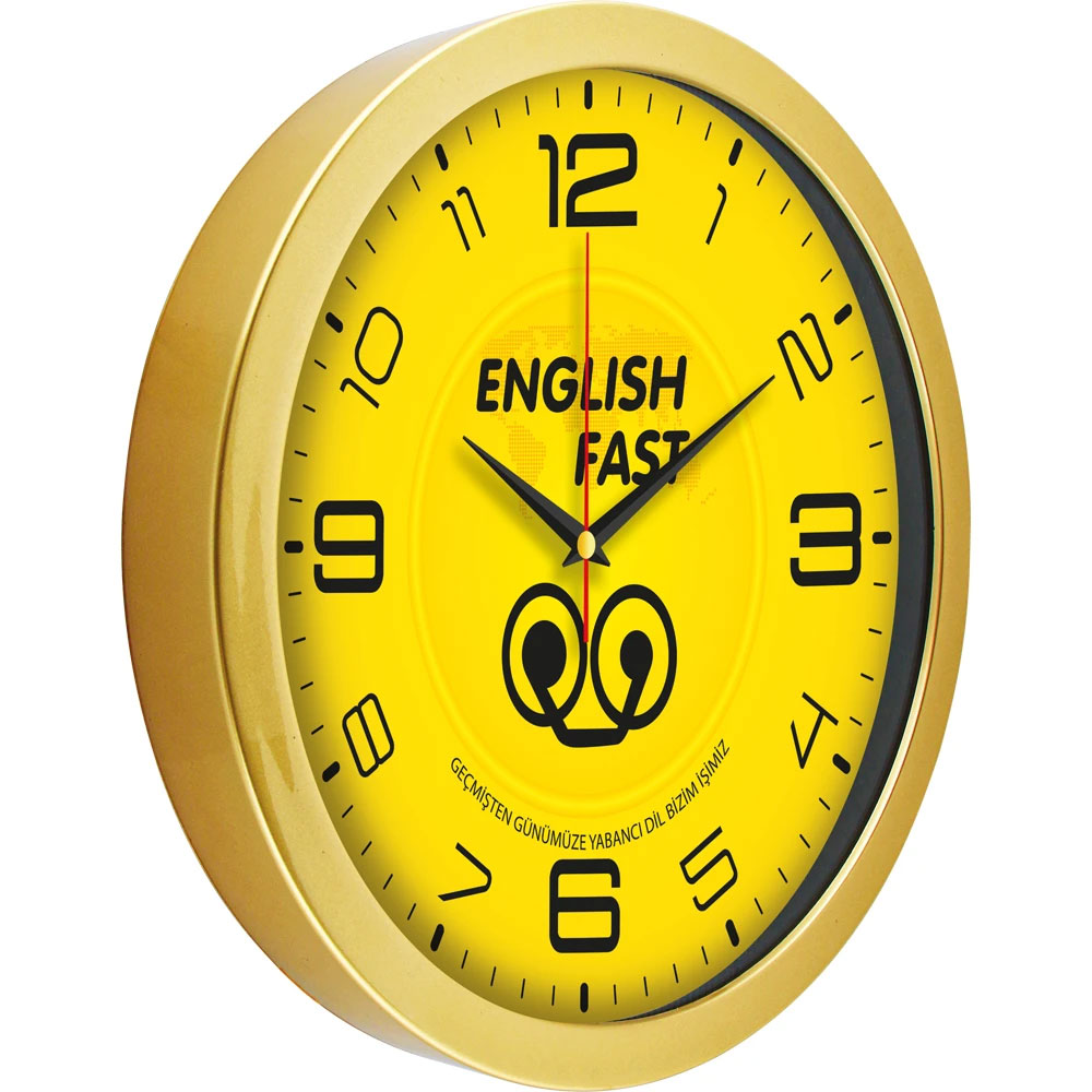 V30-575-A Metalized Wall Clock