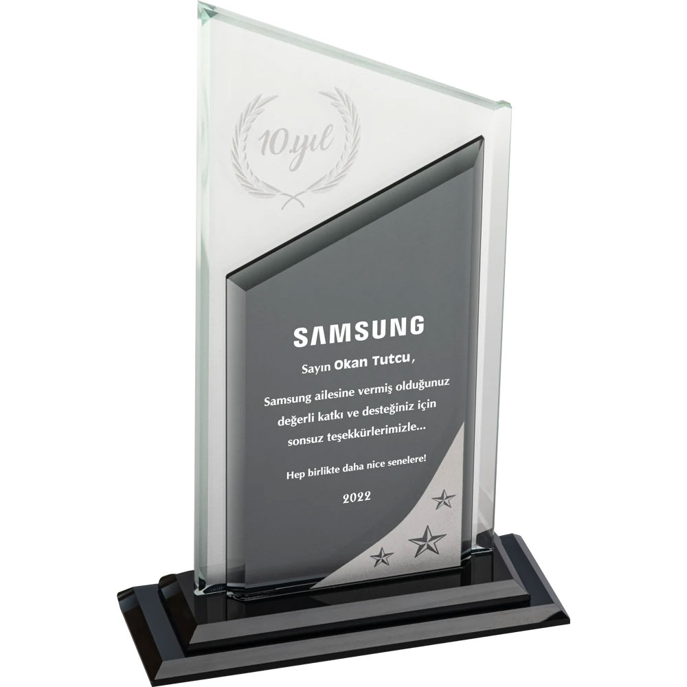 EKT-730 Crystal Plaque