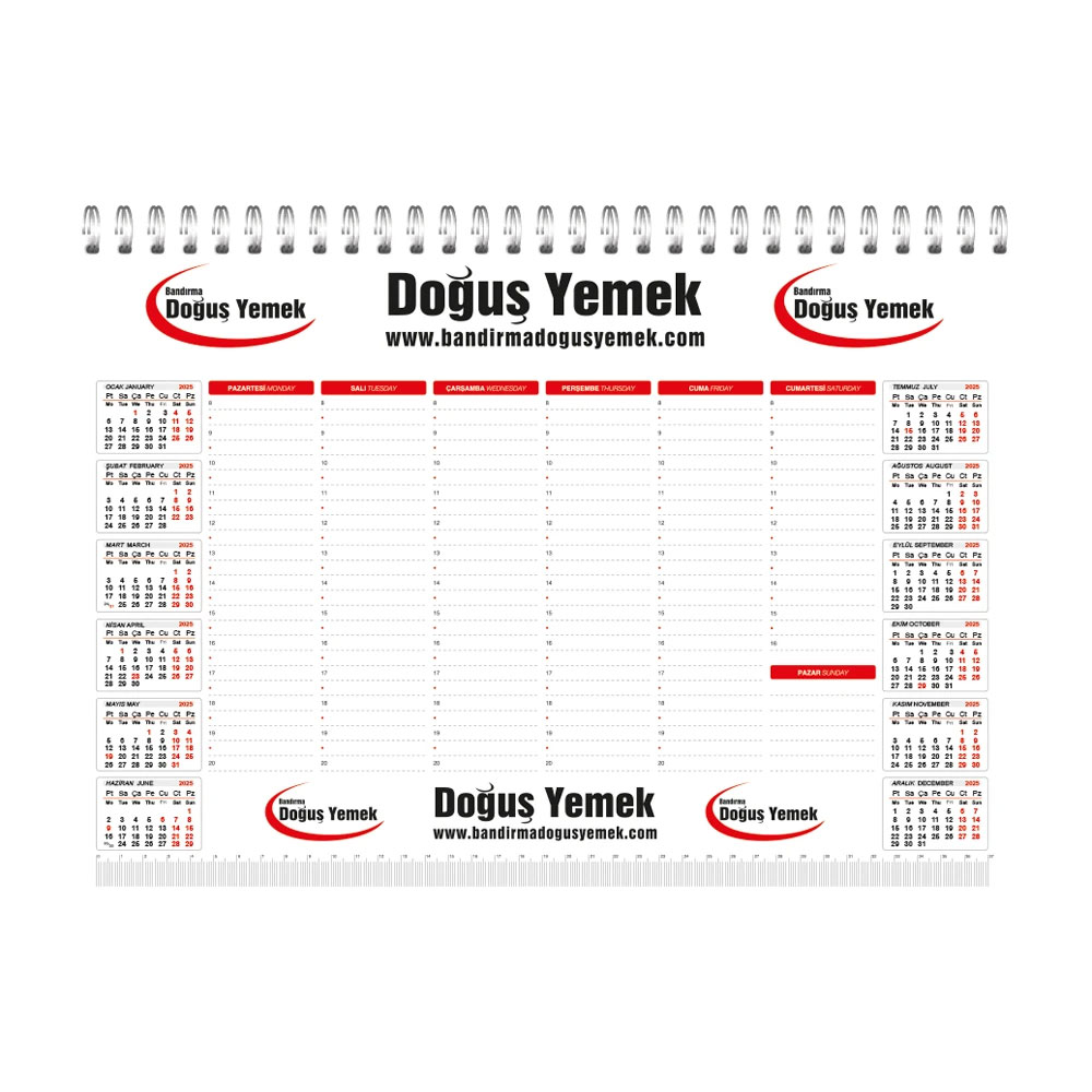 MS-10-43x31 Undated Desk Pad