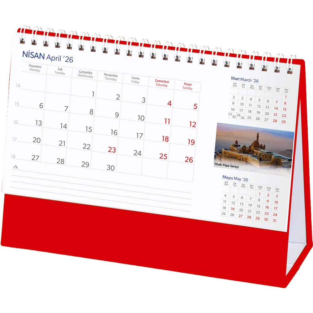 AMT-03-KT Anadolu Desk Calendar