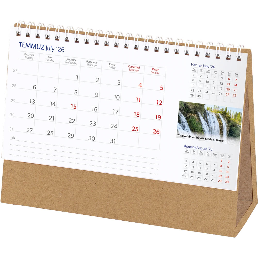 AMT-03-KRFT Anadolu Desk Calendar