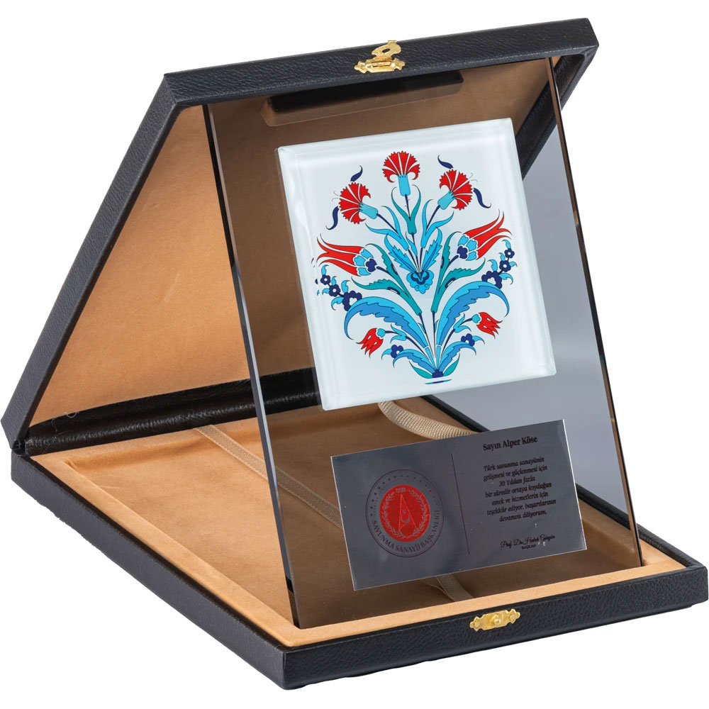 EKT-720 Boxed Crystal Plaque