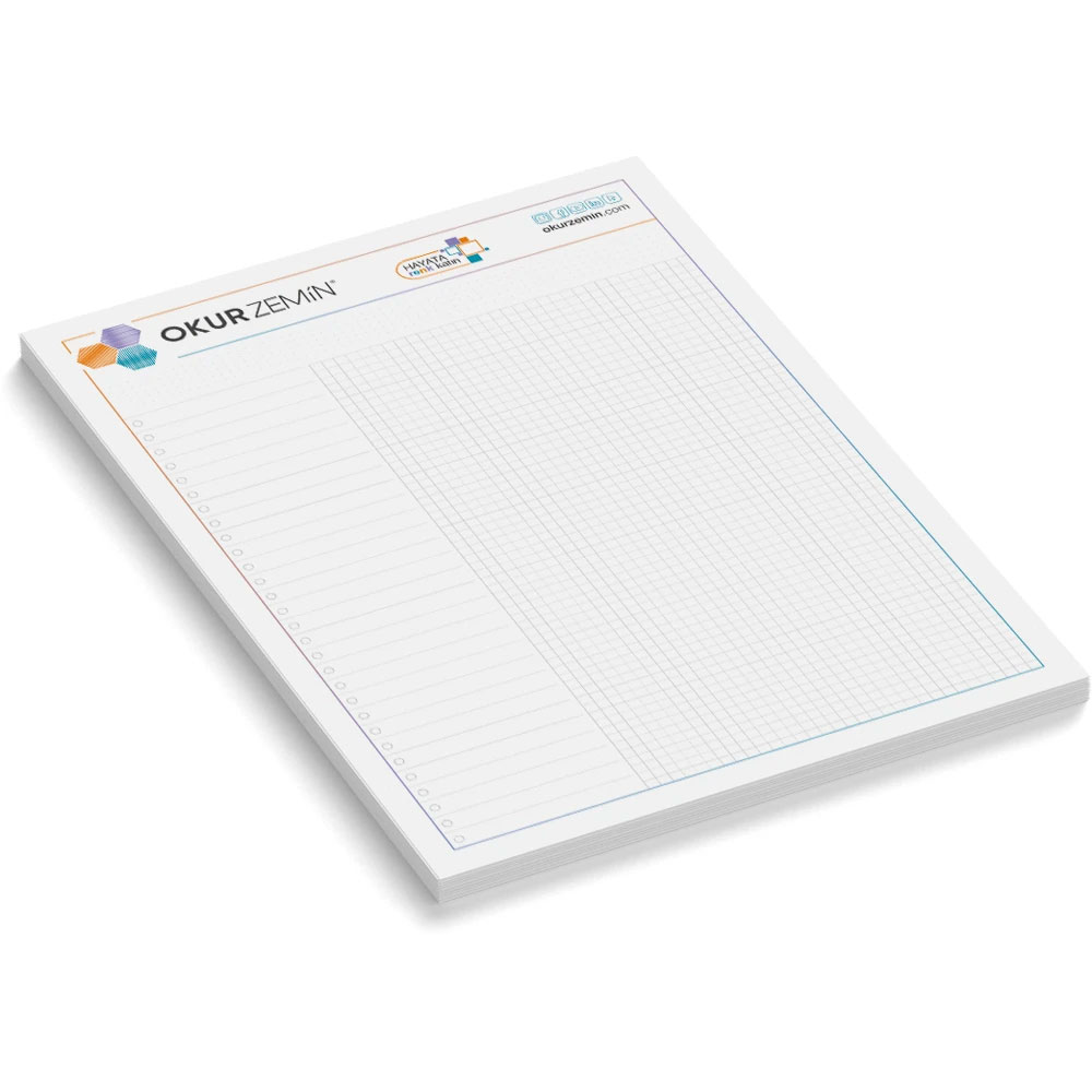 BLK-02 Top Glued Notepad