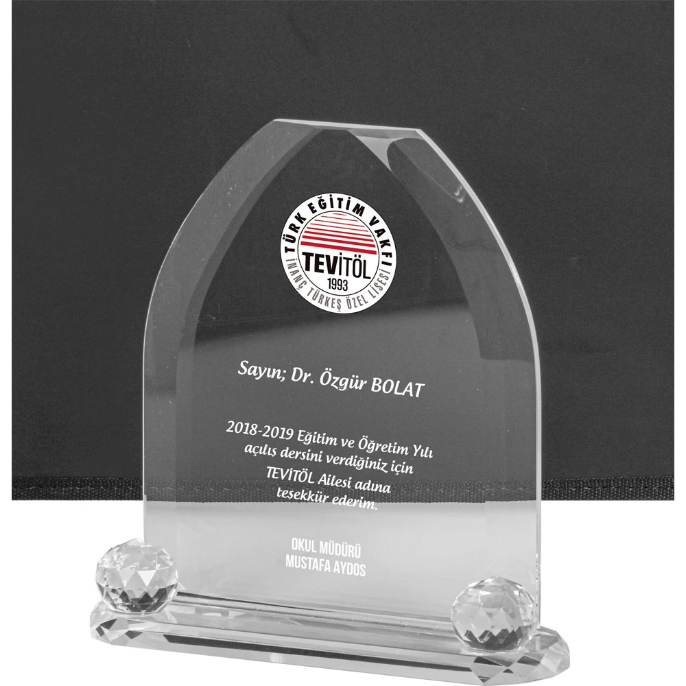 EKT-209 Crystal Plaque