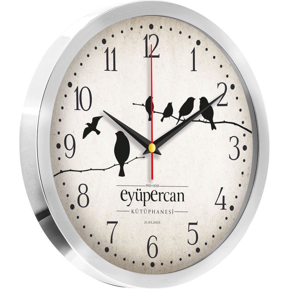 V30-980-B Metal Wall Clock