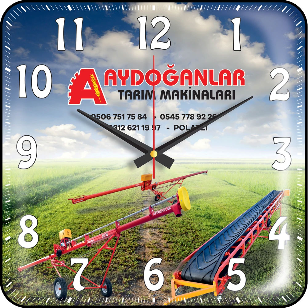 V30-531-B Dome Glass Wall Clock