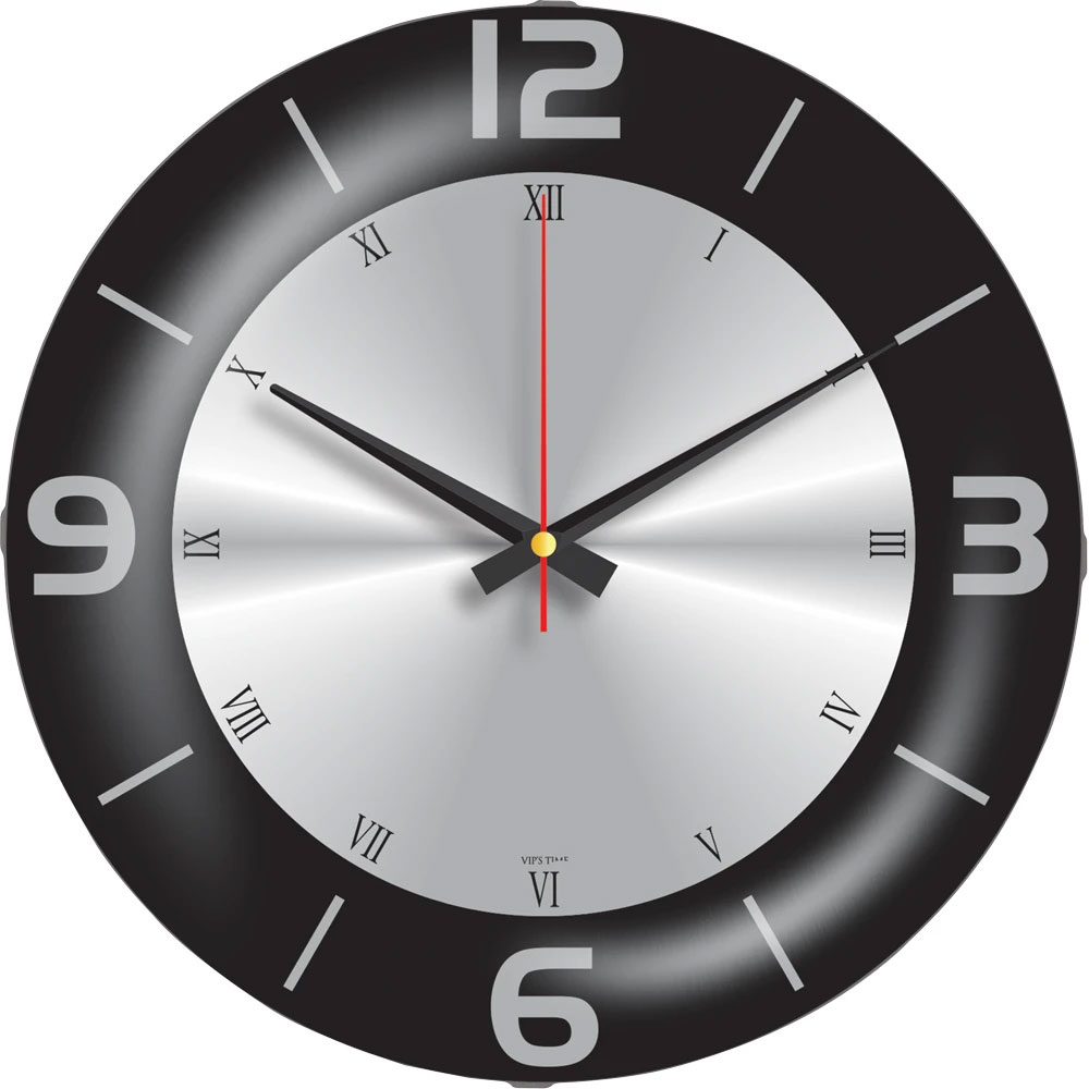 V30-528-RGM Bomb Glass Wall Clock